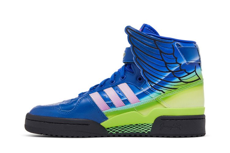 adidas Forum Motorsport Wings 4.0 Jeremy Scott Blue Gradient wholesalehk.shop