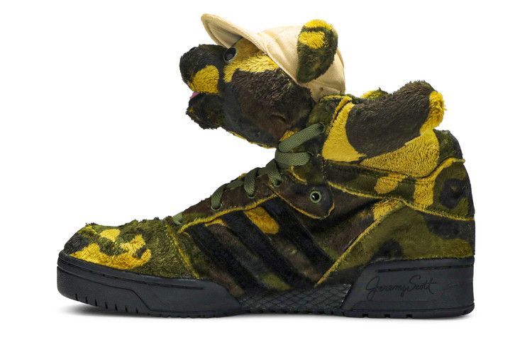 adidas JS Camo Bear Jeremy Scott wholesalehk.shop