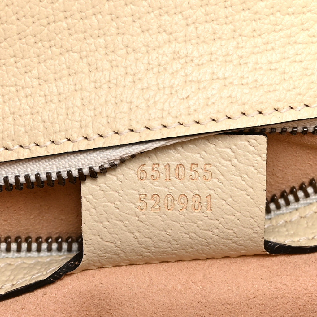 GG Supreme Monogram Textured Dollar Calfskin Web Small Ophidia Padlock Top Handle Bag Beige Ebony Mystic White £¨ Direct shipment via from wholesalehk.shop