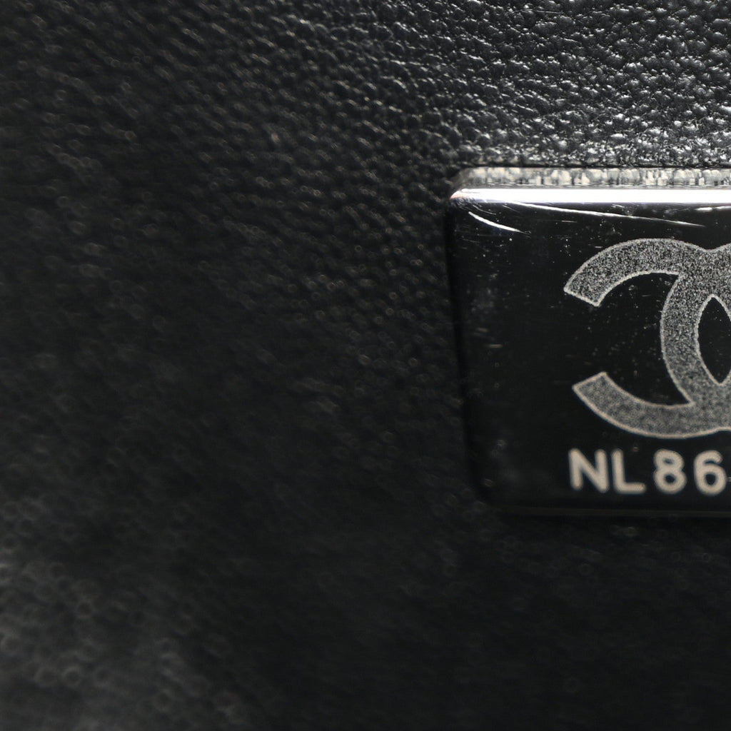 Lambskin Quilted Medium Double Flap So Black wholesalehk.shop