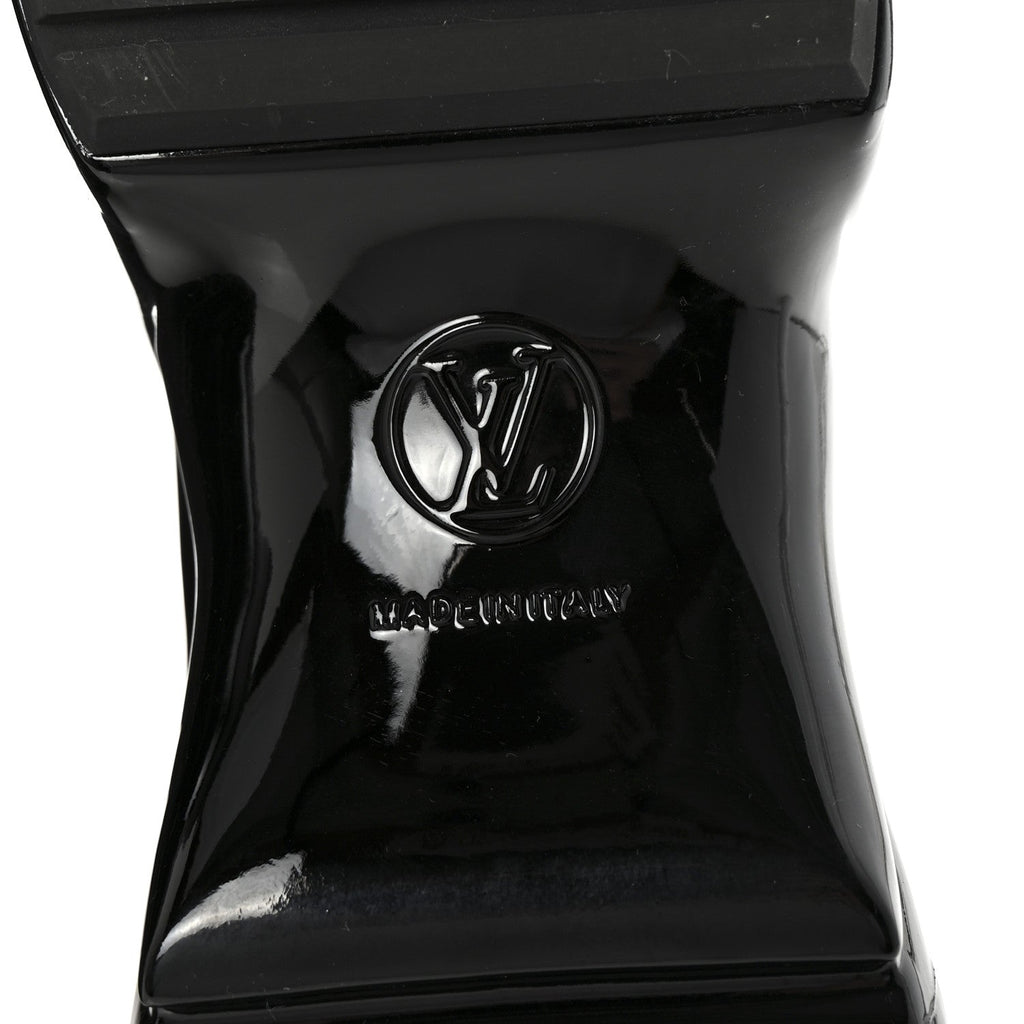 Stretch Textile Patent LV Archlight Sneaker Boots 35 Black £¨ Direct shipment via from wholesalehk.shop