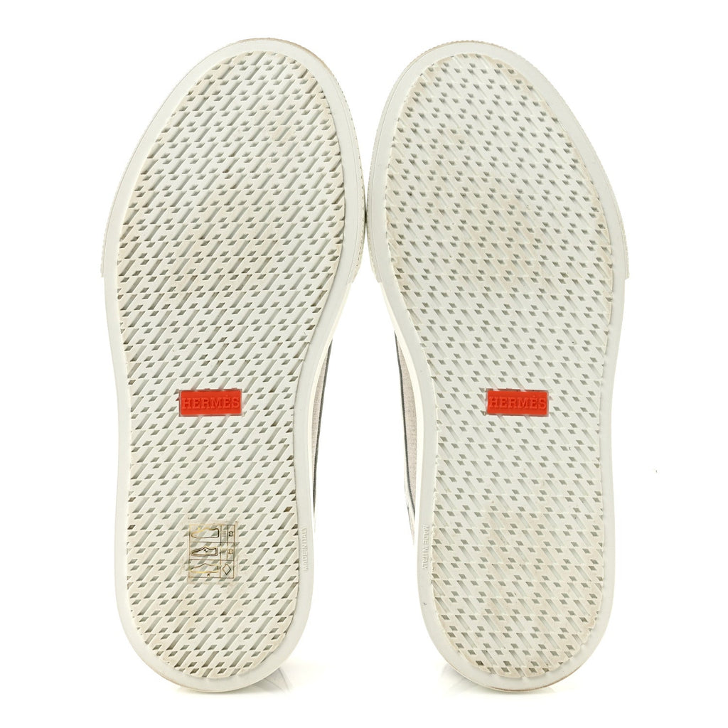 Canvas Calfskin Get Sneakers 38 Prunoir Blanc wholesalehk.shop