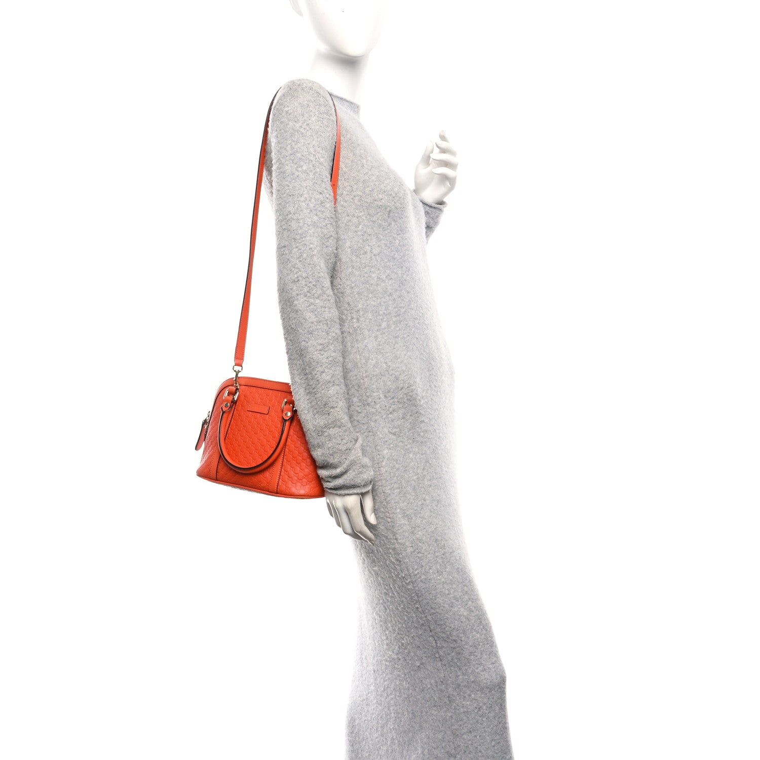 Microguccissima Mini Dome Bag Sun Orange £¨ Direct shipment via from wholesalehk.shop