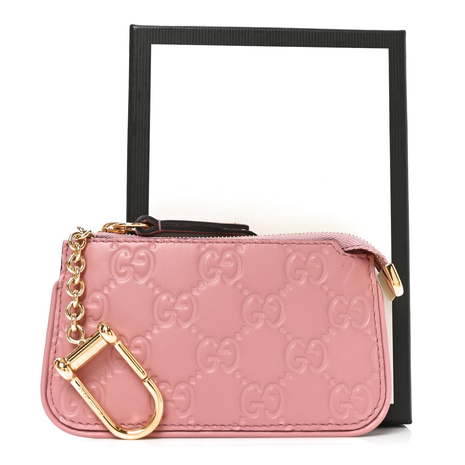 Guccissima Signature Key Case Pink £¨ Direct shipment via from wholesalehk.shop