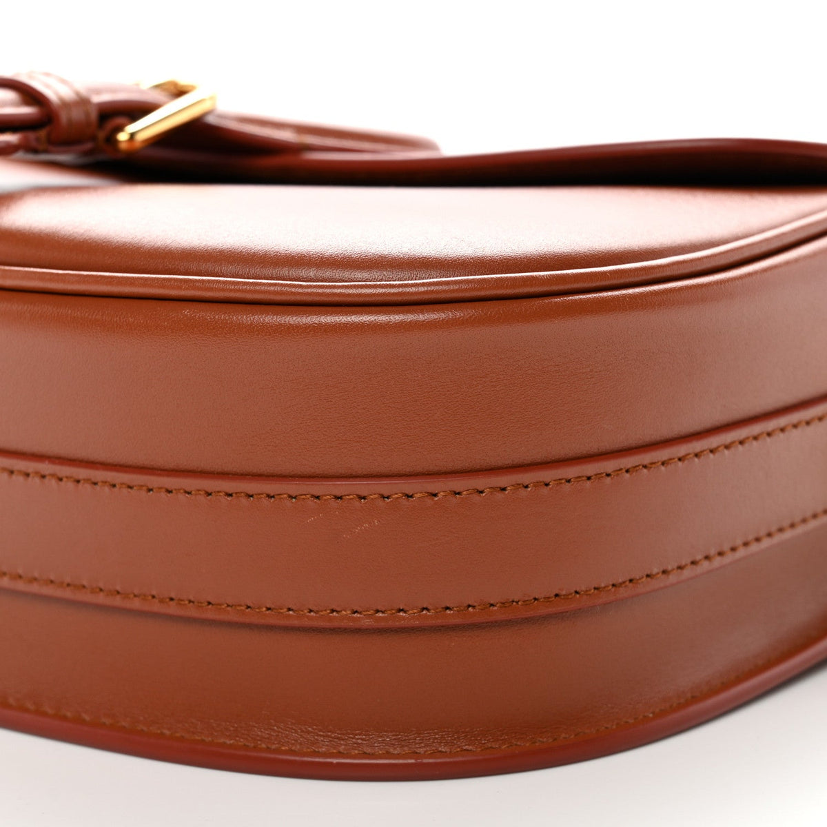 Box Calfskin Medium Bobby Flap Dark Tan wholesalehk.shop