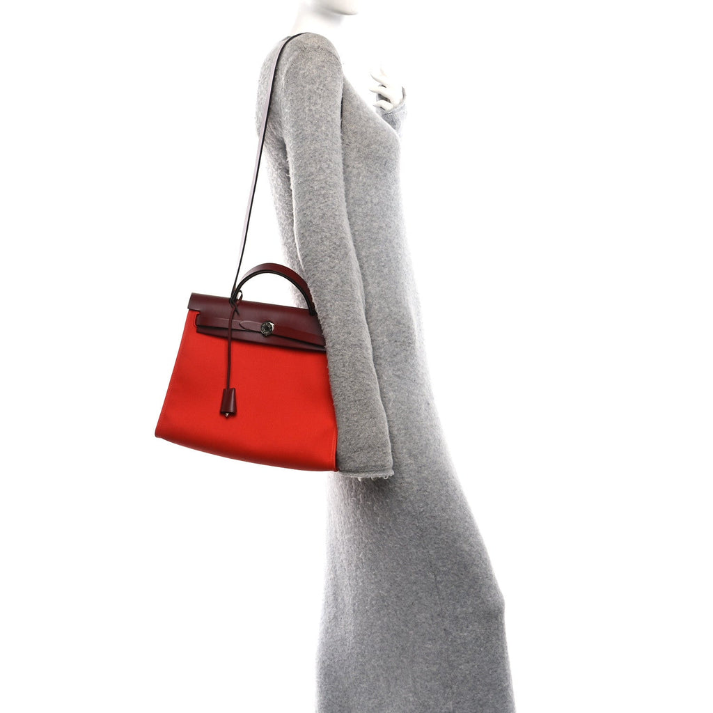 Vache Hunter Toile Herbag Zip 31 Capucine Rouge H £¨ Direct shipment via from wholesalehk.shop