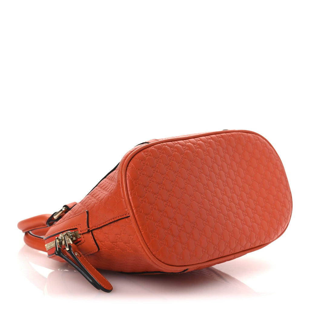 Microguccissima Mini Dome Bag Sun Orange £¨ Direct shipment via from wholesalehk.shop