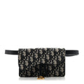 Oblique Saddle Belt Bag Blue wholesalehk.shop