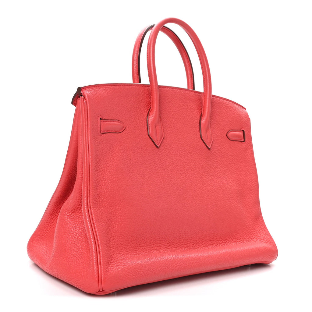 Taurillon Clemence Birkin 35 Bougainvillea £¨ Direct shipment via from wholesalehk.shop