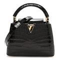 Crocodile Mini Capucines Black £¨ Direct shipment via from wholesalehk.shop