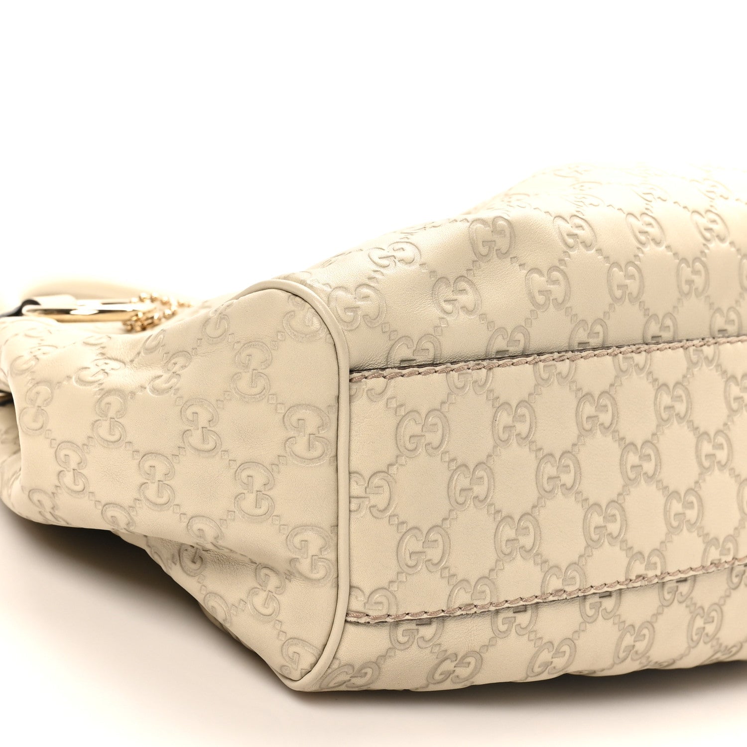 Guccissima Medium Sukey Tote Mystic White £¨ Direct shipment via from wholesalehk.shop