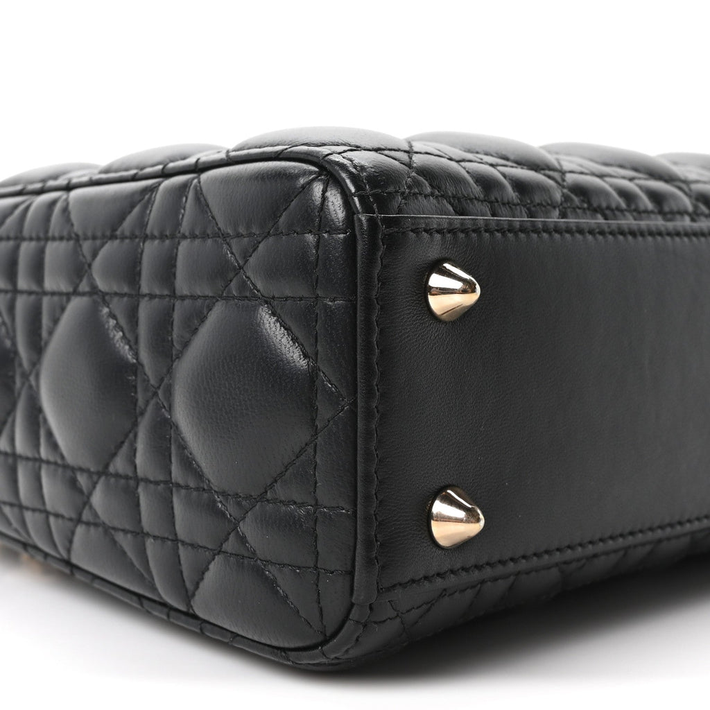 Lambskin Cannage Small My ABCDior Lady Dior Black wholesalehk.shop