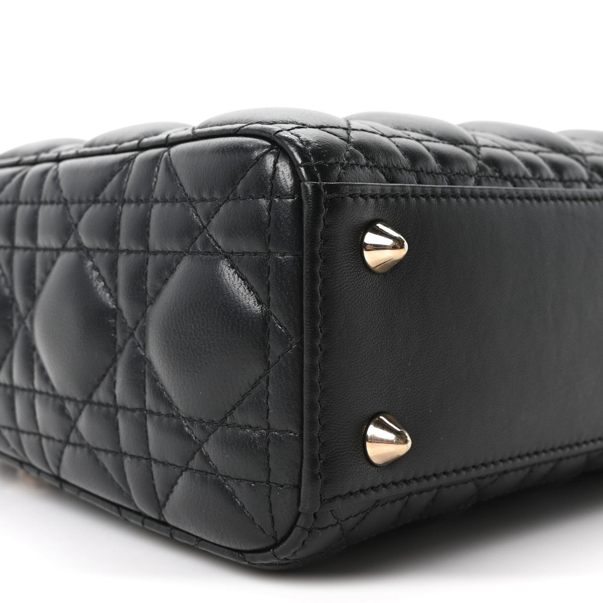 Lambskin Cannage Small My ABCDior Lady Dior Black wholesalehk.shop