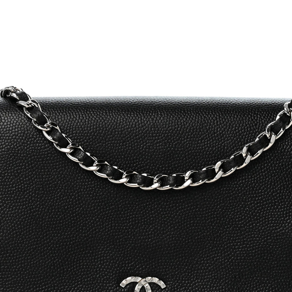 Caviar Sevruga Wallet on Chain WOC Black wholesalehk.shop