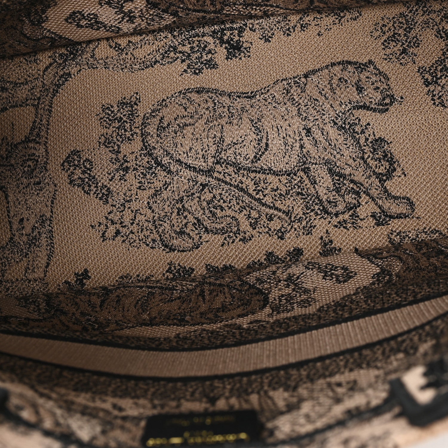 Canvas Embroidered Medium Dioriviera Toile De Jouy Book Tote Black £¨ Direct shipment via from wholesalehk.shop