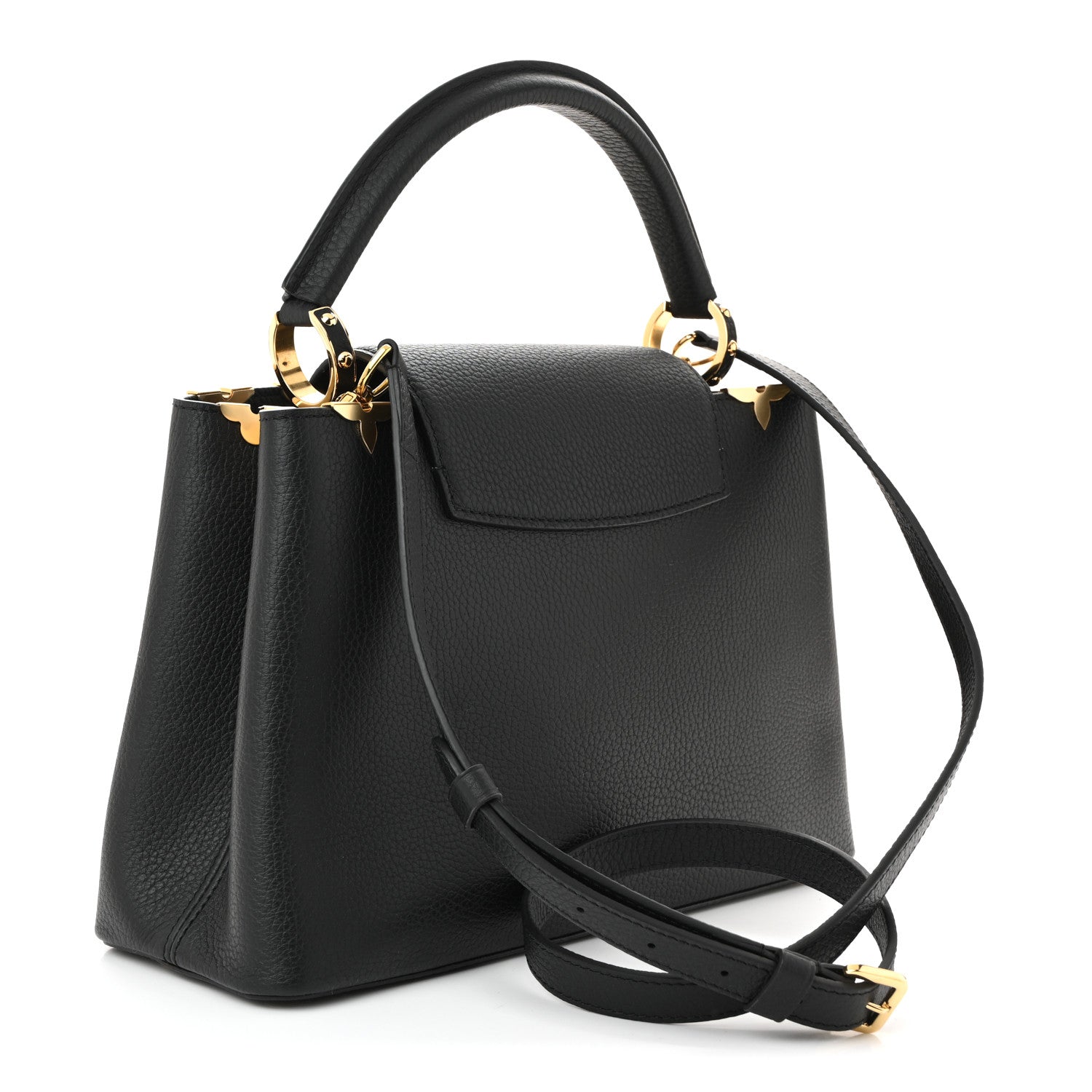 Taurillon Embellished Flower Crown Capucines MM Black £¨ Direct shipment via from wholesalehk.shop