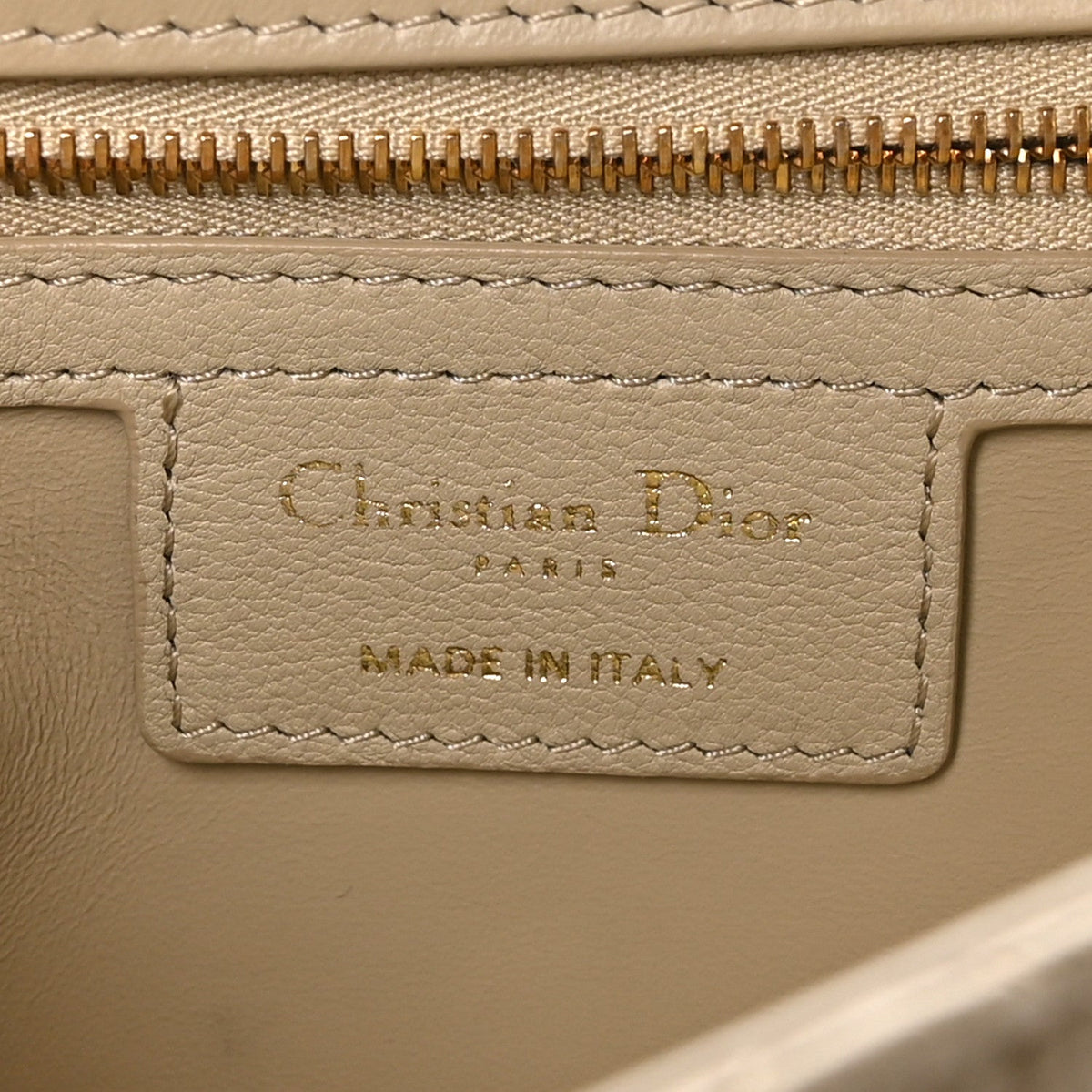 Supple Calfskin Cannage Medium Caro Bag Beige wholesalehk.shop