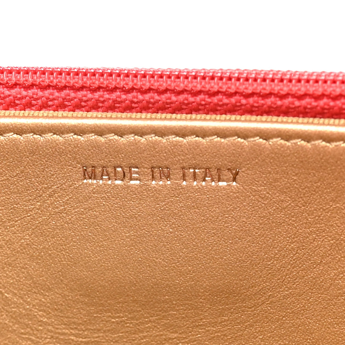 Lambskin Quilted CC Pearl Crush Wallet On Chain WOC  Red wholesalehk.shop