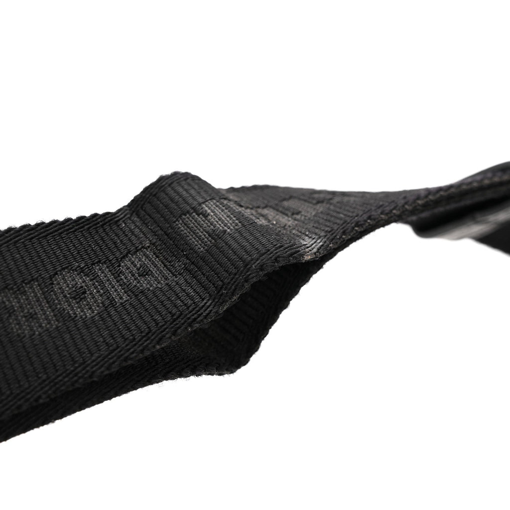 Oblique Saddle Triple Pouch Black wholesalehk.shop