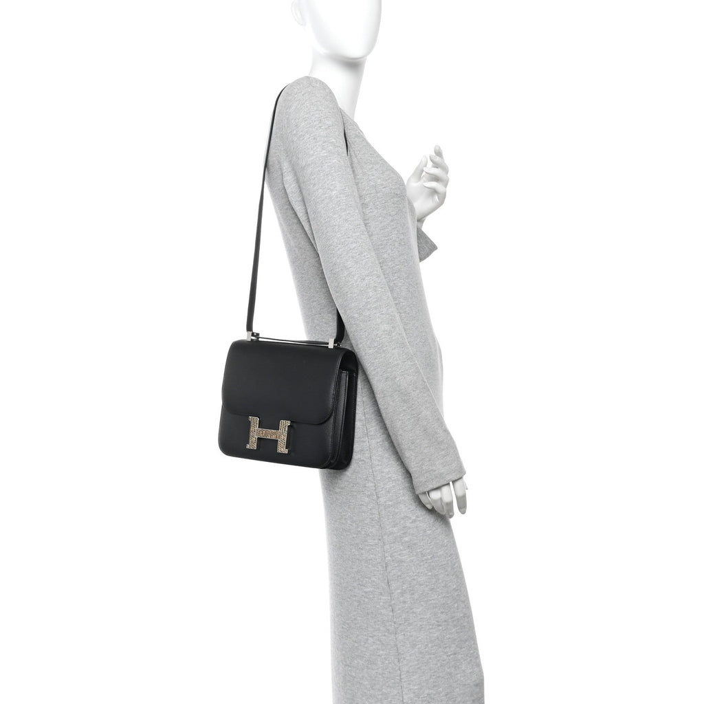 Madame Calfskin Lizard Constance 24 Black Ombre £¨ Direct shipment via from wholesalehk.shop