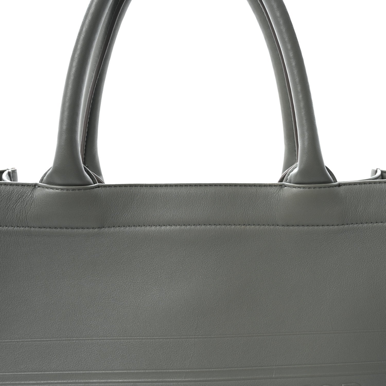 Calfskin Embossed Medium Book Tote Grey Stone £¨ Direct shipment via from wholesalehk.shop