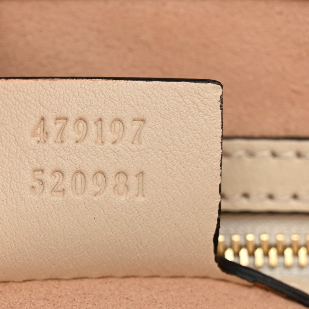 GG Supreme Monogram Medium Padlock Tote White £¨ Direct shipment via from wholesalehk.shop