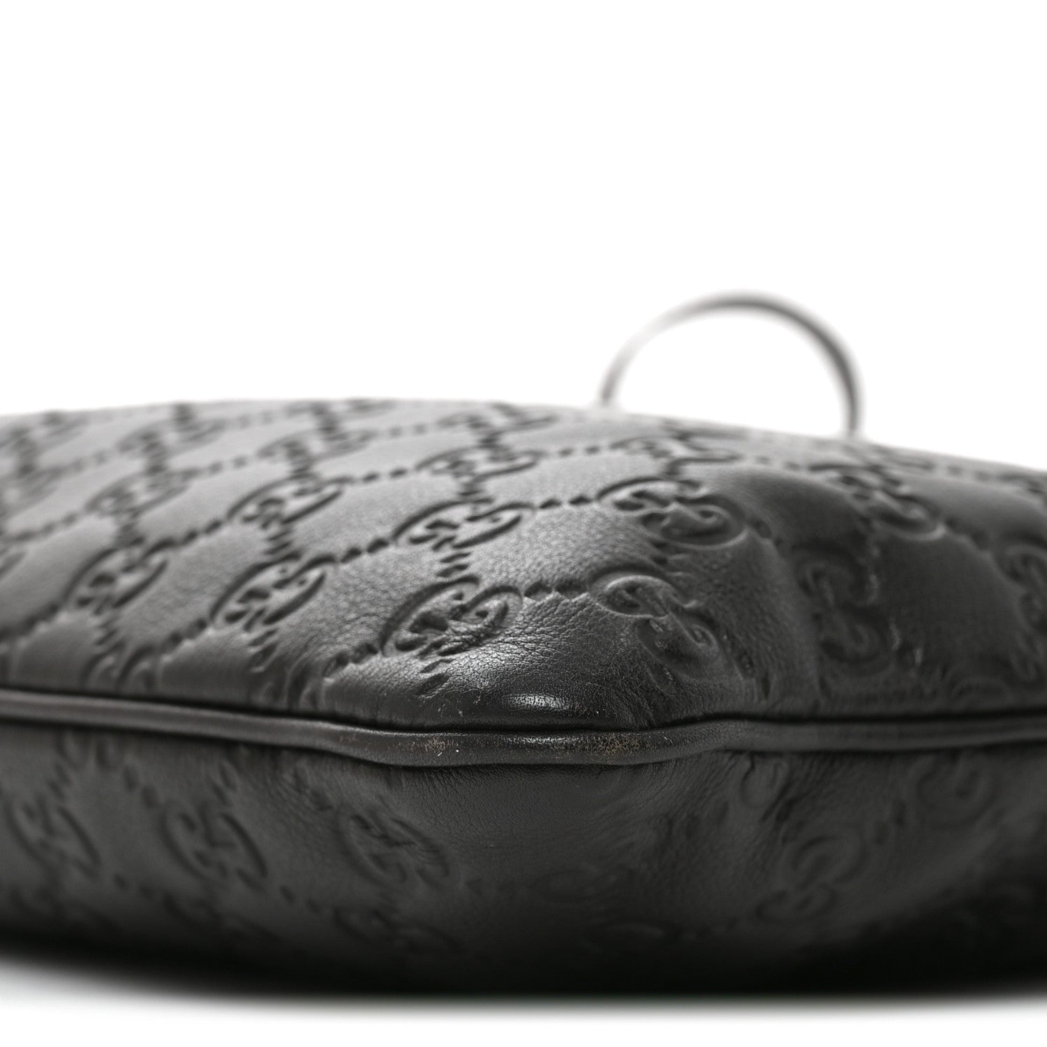 Guccissima Medium Flat Messenger Bag Black £¨ Direct shipment via from wholesalehk.shop