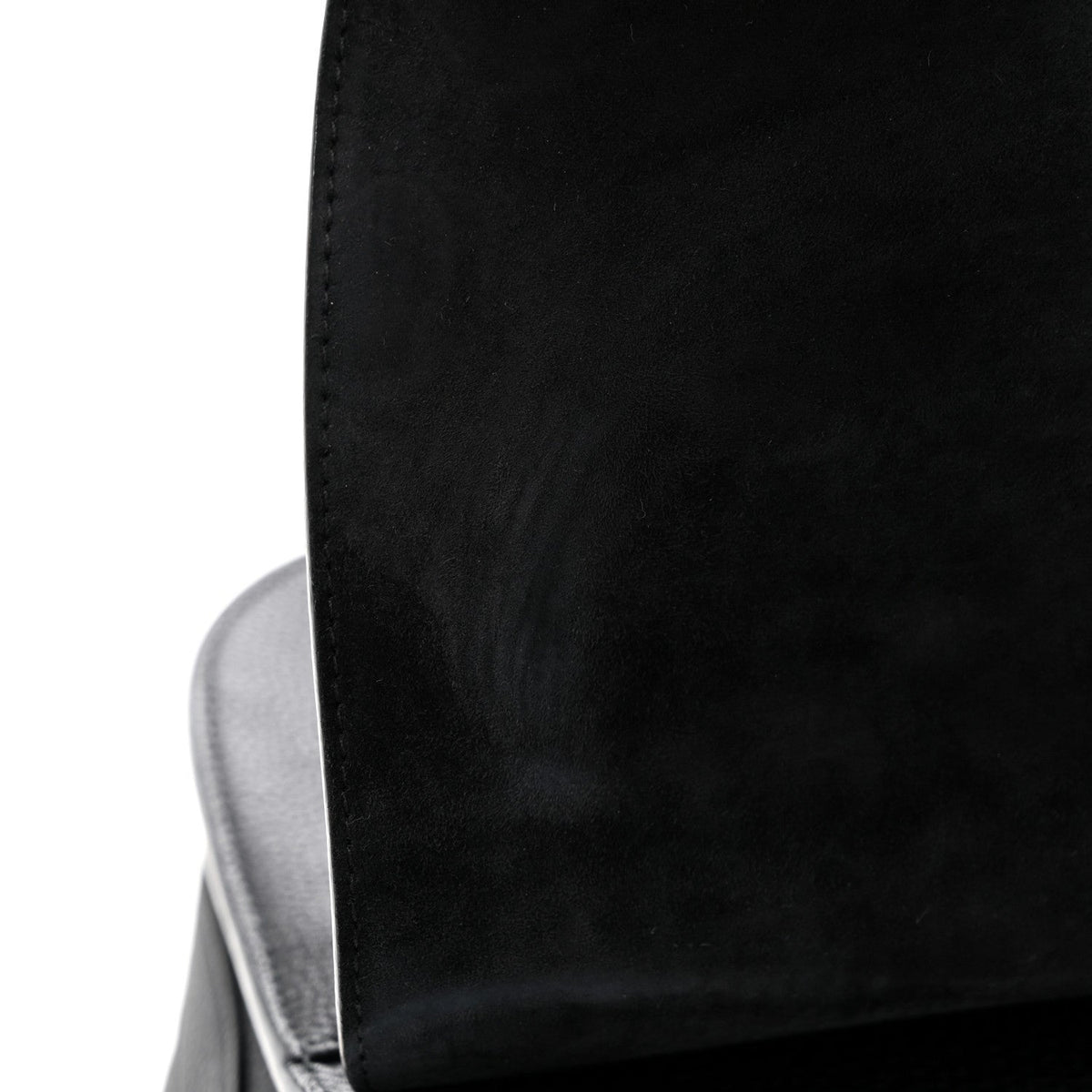 Grained Calfskin Large Bobby Flap Black wholesalehk.shop