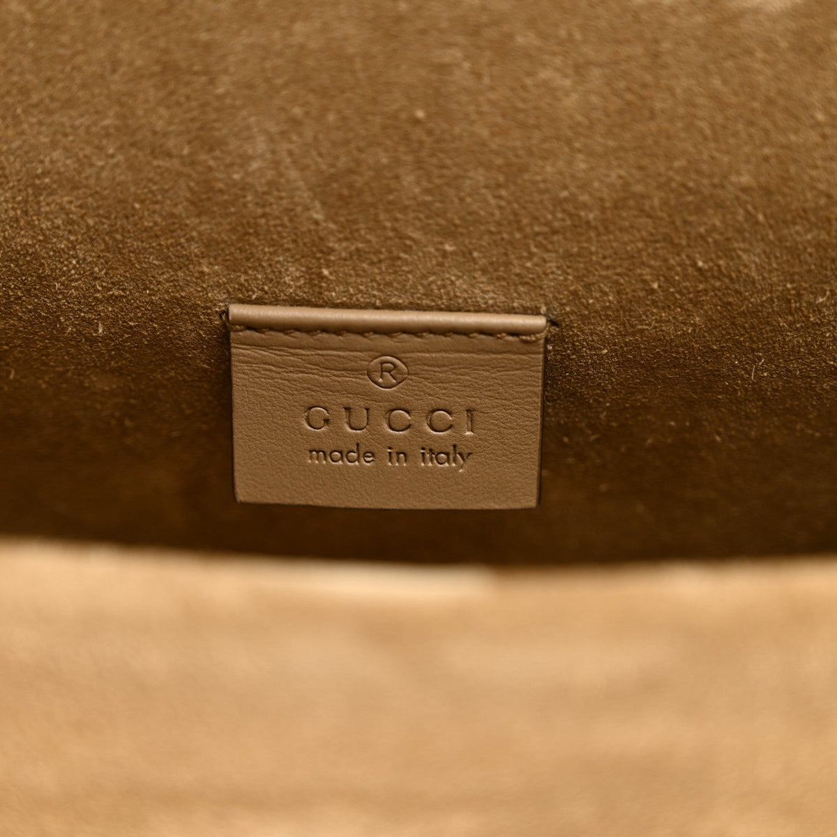GG Supreme Monogram Suede Crystal Small Dionysus Shoulder Bag Beige Ebony Taupe wholesalehk.shop