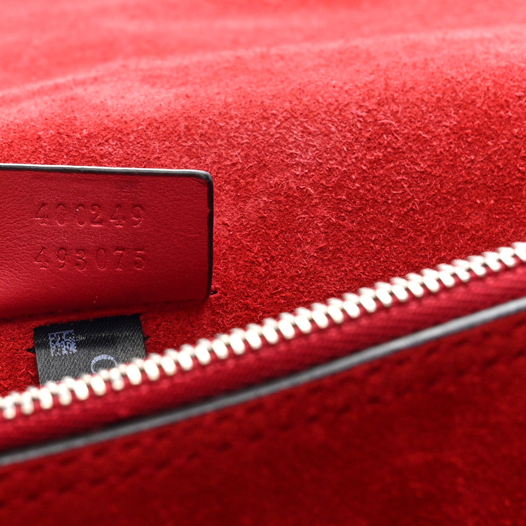 GG Supreme Monogram Small Dionysus Shoulder Bag Red wholesalehk.shop