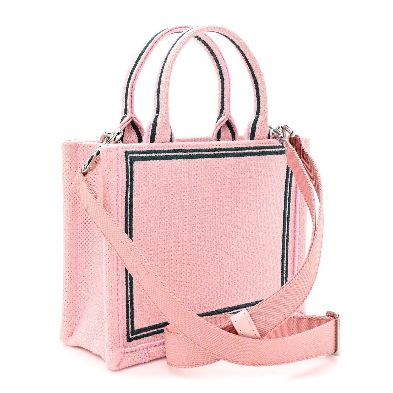 Canvas Embroidered Book Cover Mini Book Tote Pink Green £¨ Direct shipment via from wholesalehk.shop
