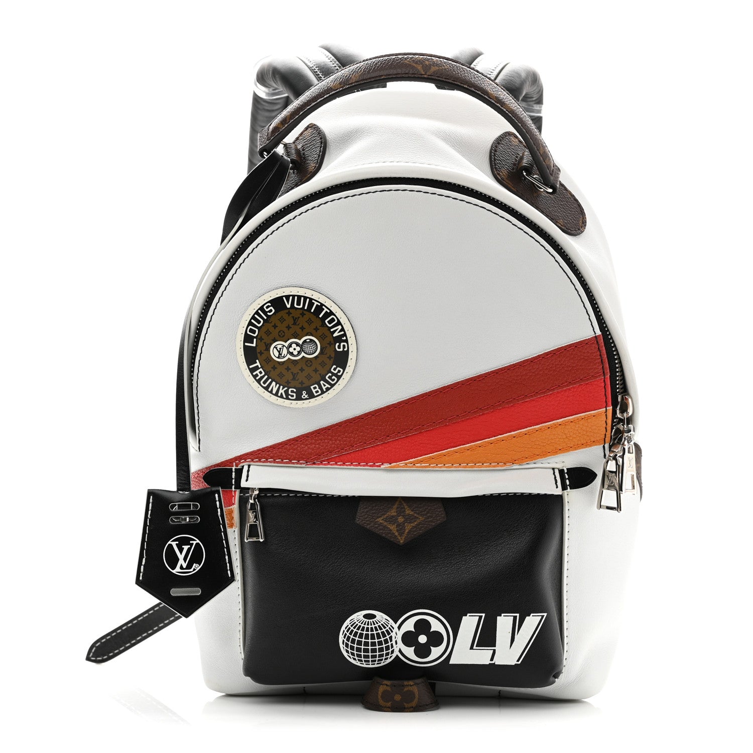 Calfskin Monogram LV Airline Palm Springs Backpack PM White £¨ Direct shipment via from wholesalehk.shop