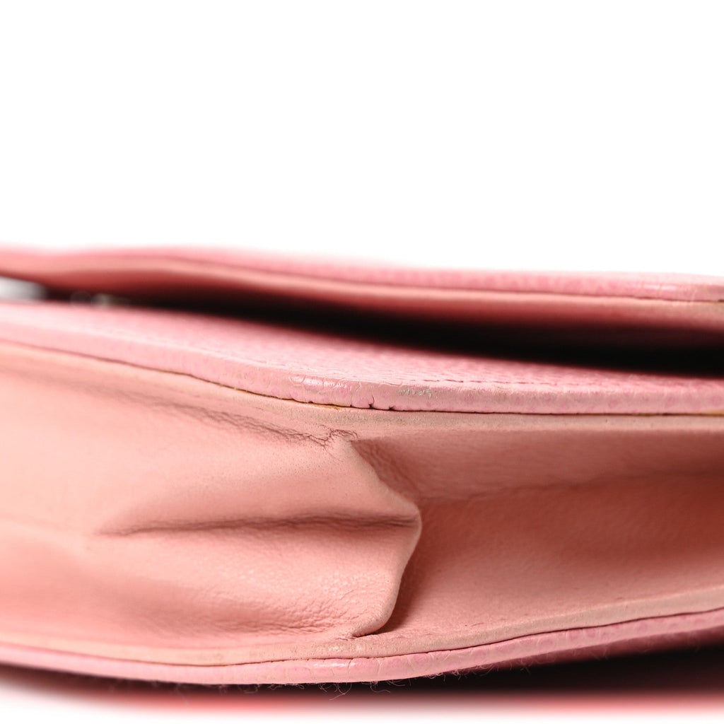 Caviar Timeless CC Wallet on Chain WOC Pink wholesalehk.shop