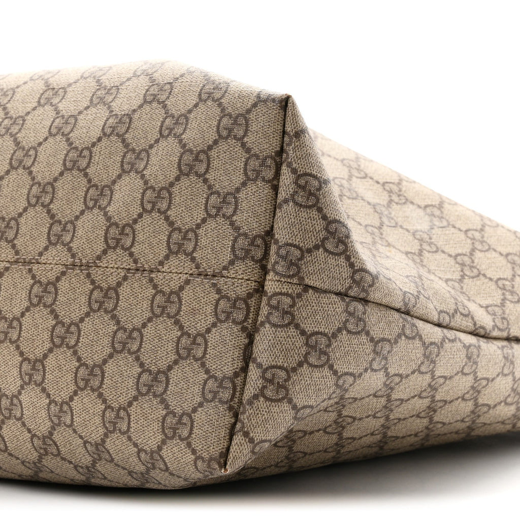 GG Plus Monogram Travel Bag Dark Brown wholesalehk.shop