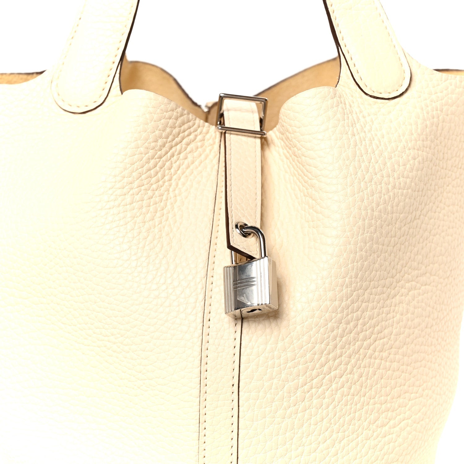 Taurillon Clemence Picotin Lock 22 MM Nata £¨ Direct shipment via from wholesalehk.shop