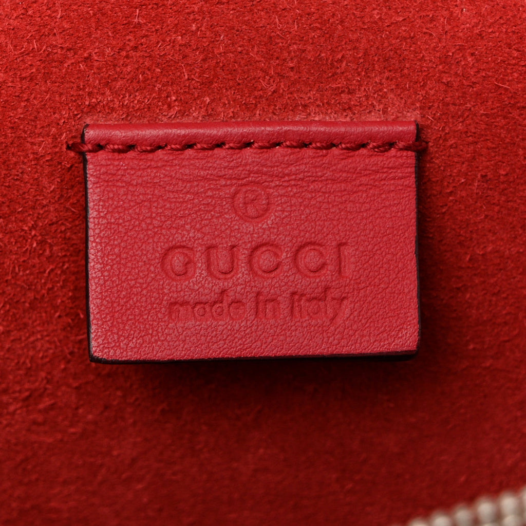 GG Supreme Monogram Small Dionysus Shoulder Bag Red wholesalehk.shop