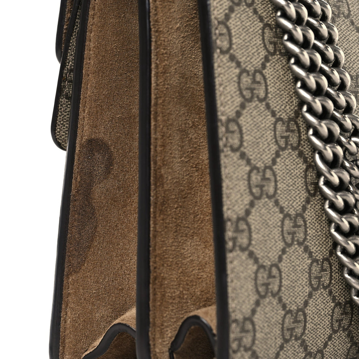 GG Supreme Monogram Small Dionysus Shoulder Bag Taupe wholesalehk.shop