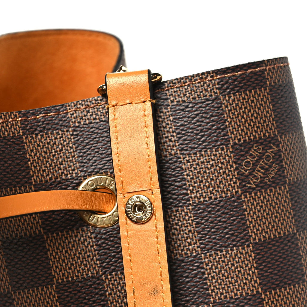 Damier Ebene Neonoe MM Safran £¨ Direct shipment via from wholesalehk.shop