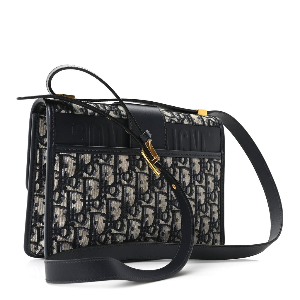 Oblique 30 Montaigne Flap Bag Blue wholesalehk.shop