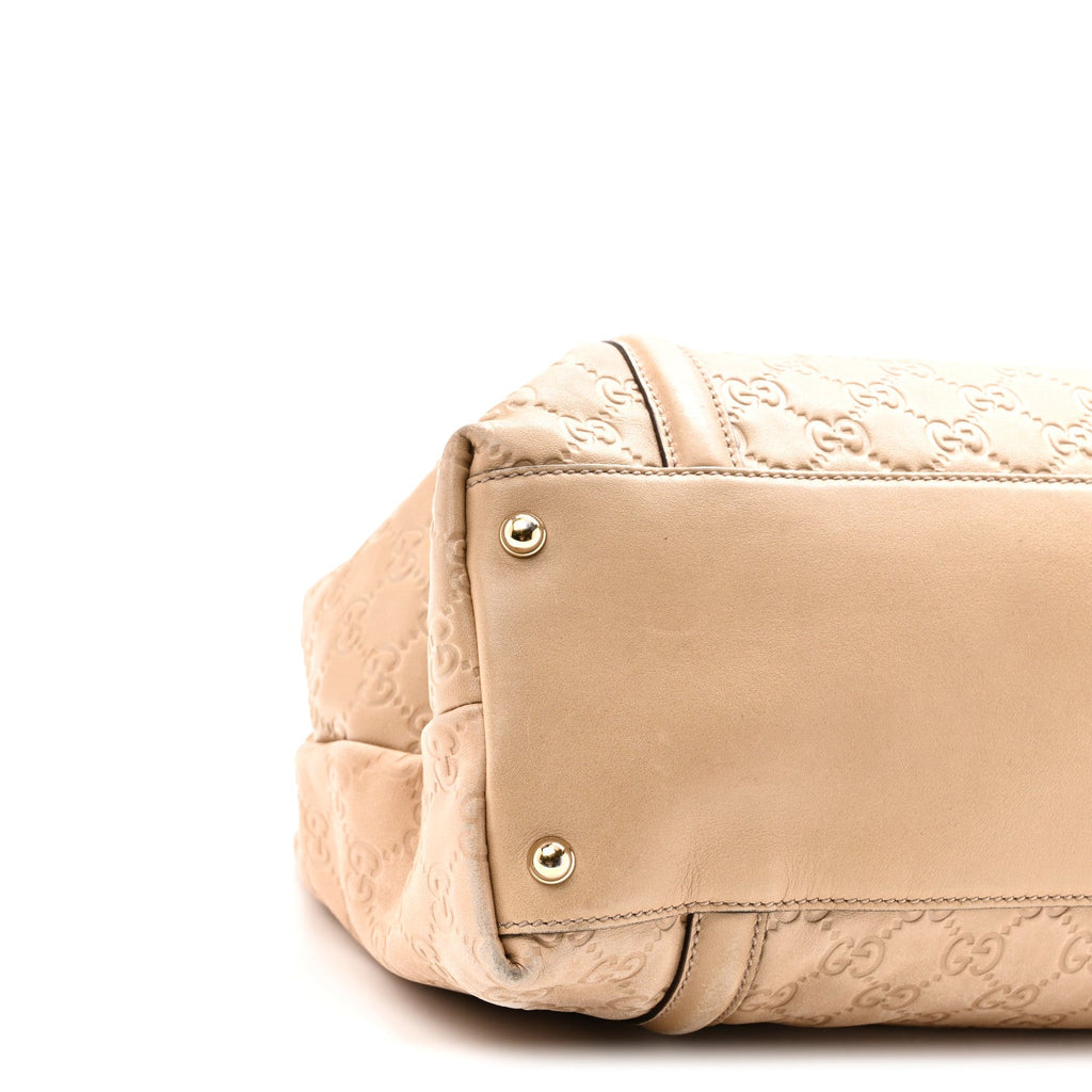 Guccissima Medium Britt Tote Beige £¨ Direct shipment via from wholesalehk.shop
