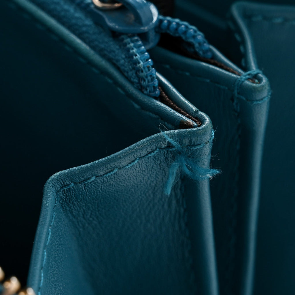Microguccissima Zip Around Wallet Deep Cobalt £¨ Direct shipment via from wholesalehk.shop