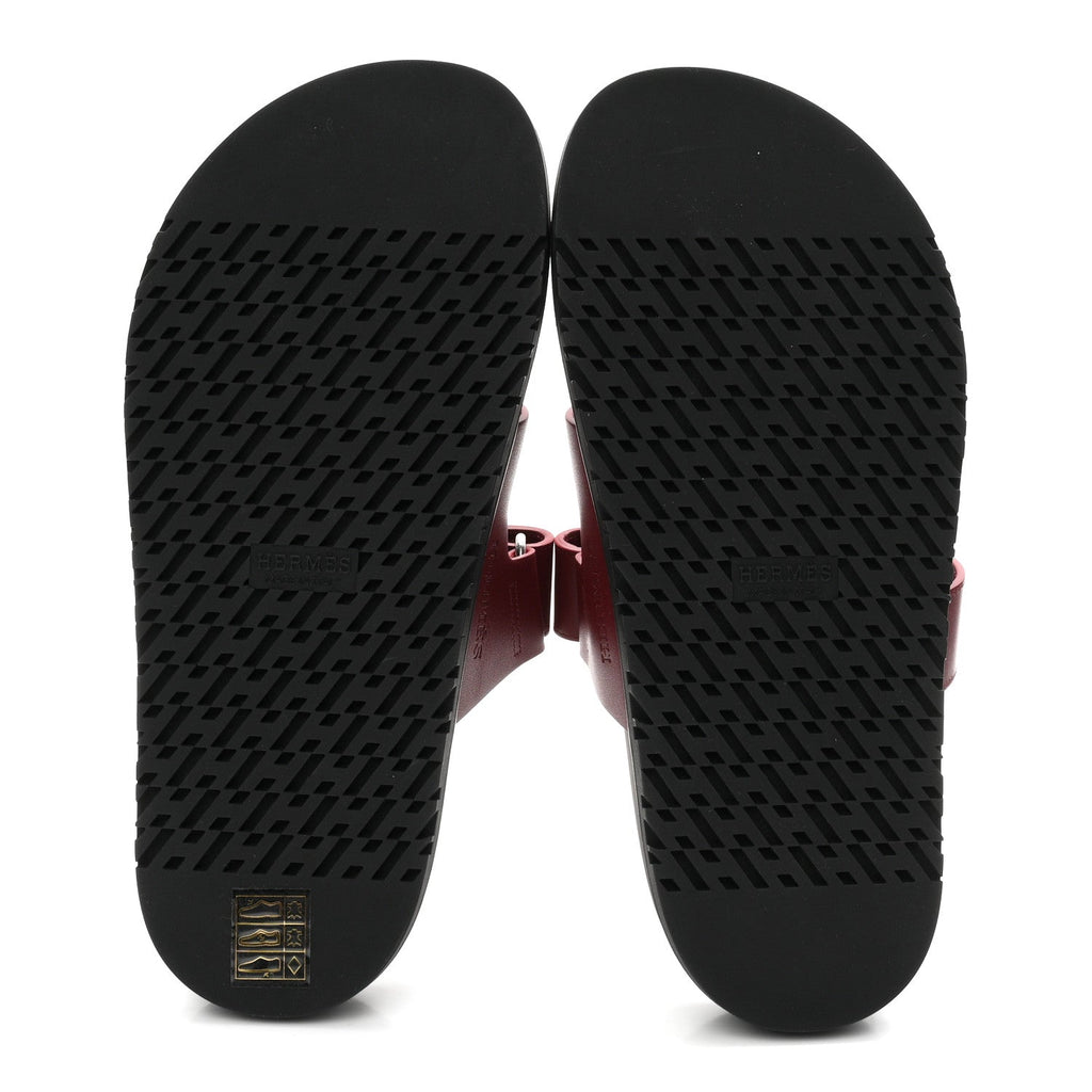 Calfskin Womens Chypre Sandals 36 Rouge H wholesalehk.shop
