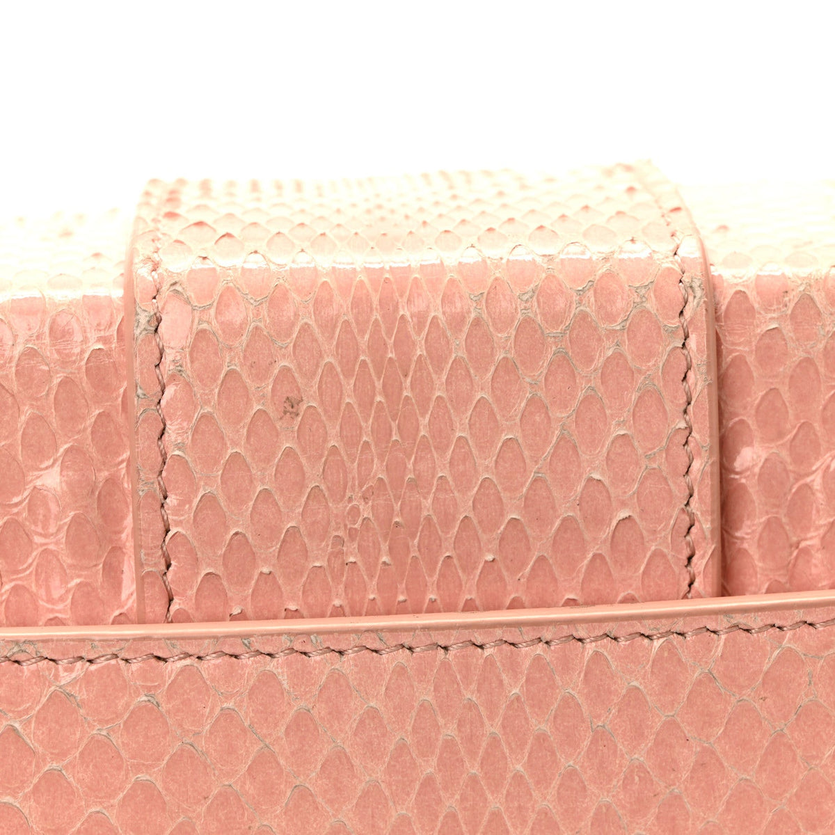Snakeskin 30 Montaigne Box Bag Rose Clair wholesalehk.shop