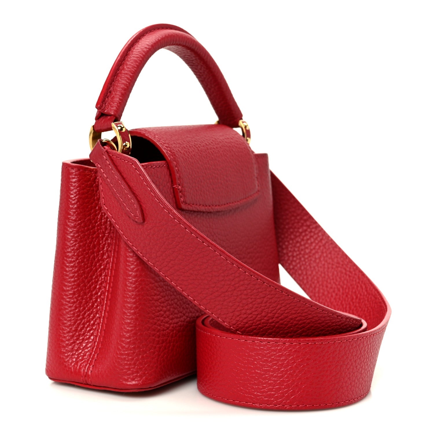 Taurillon Mini Capucines Scarlet £¨ Direct shipment via from wholesalehk.shop