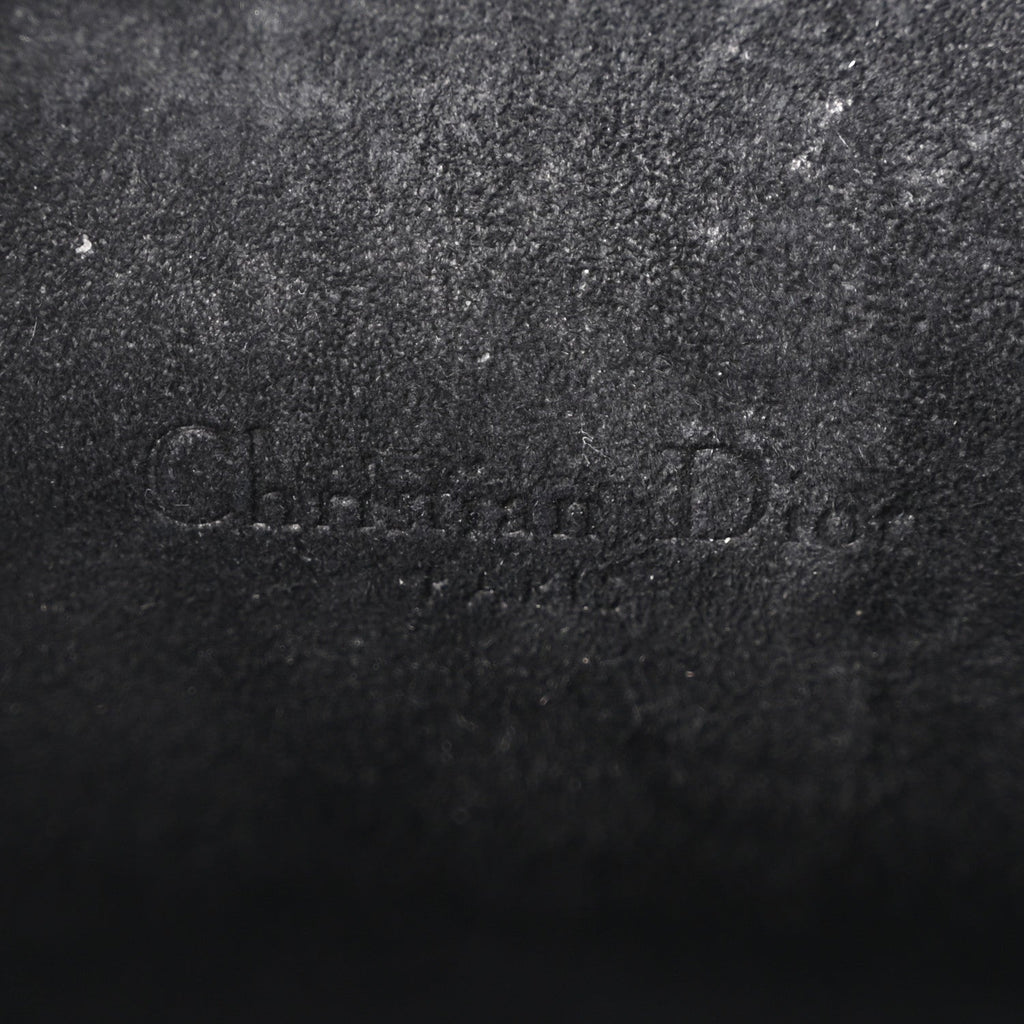Grained Calfskin Caro Double Pouch Black wholesalehk.shop