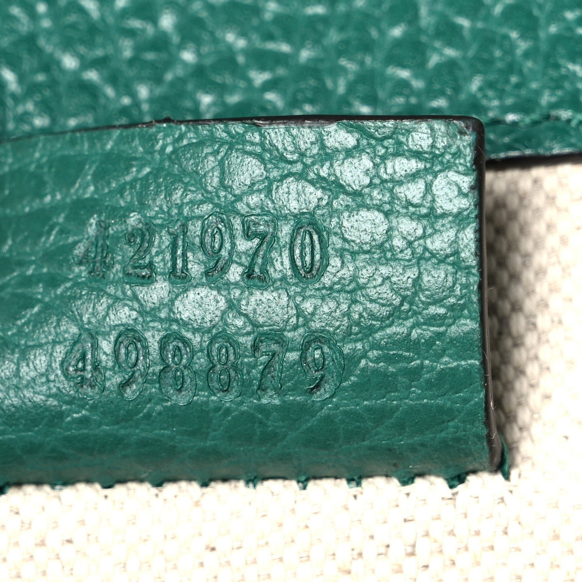 Calfskin Mini Dionysus Shoulder Bag Emerald wholesalehk.shop