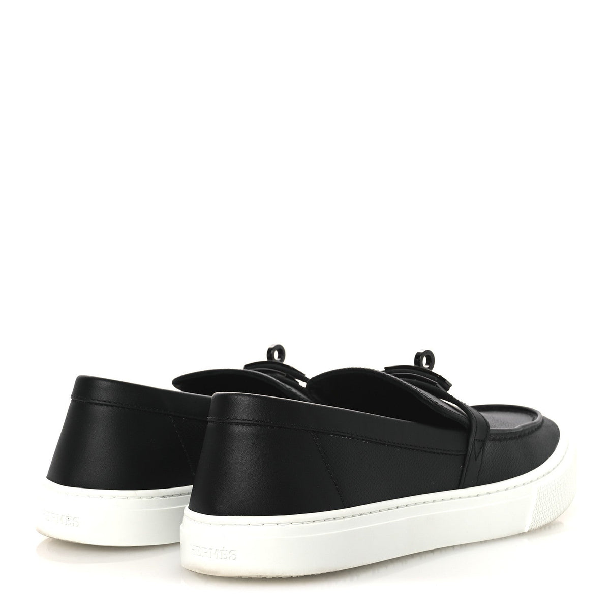 Calfskin Game Slip On Sneakers 39.5 Black wholesalehk.shop