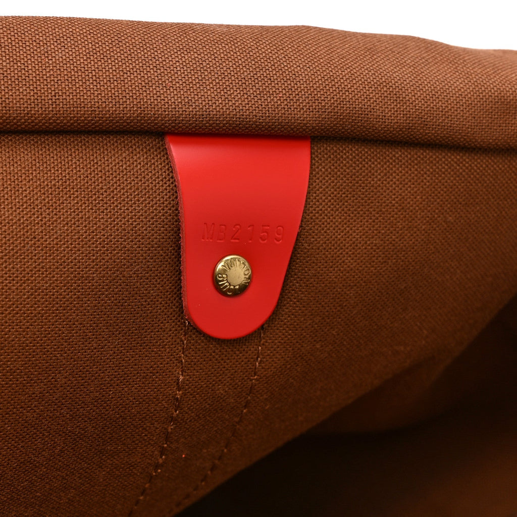 Calfskin Monogram Keepall Bandouliere 50 Coquelicot wholesalehk.shop