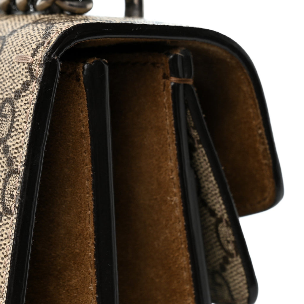 GG Supreme Monogram Small Dionysus Shoulder Bag Taupe wholesalehk.shop