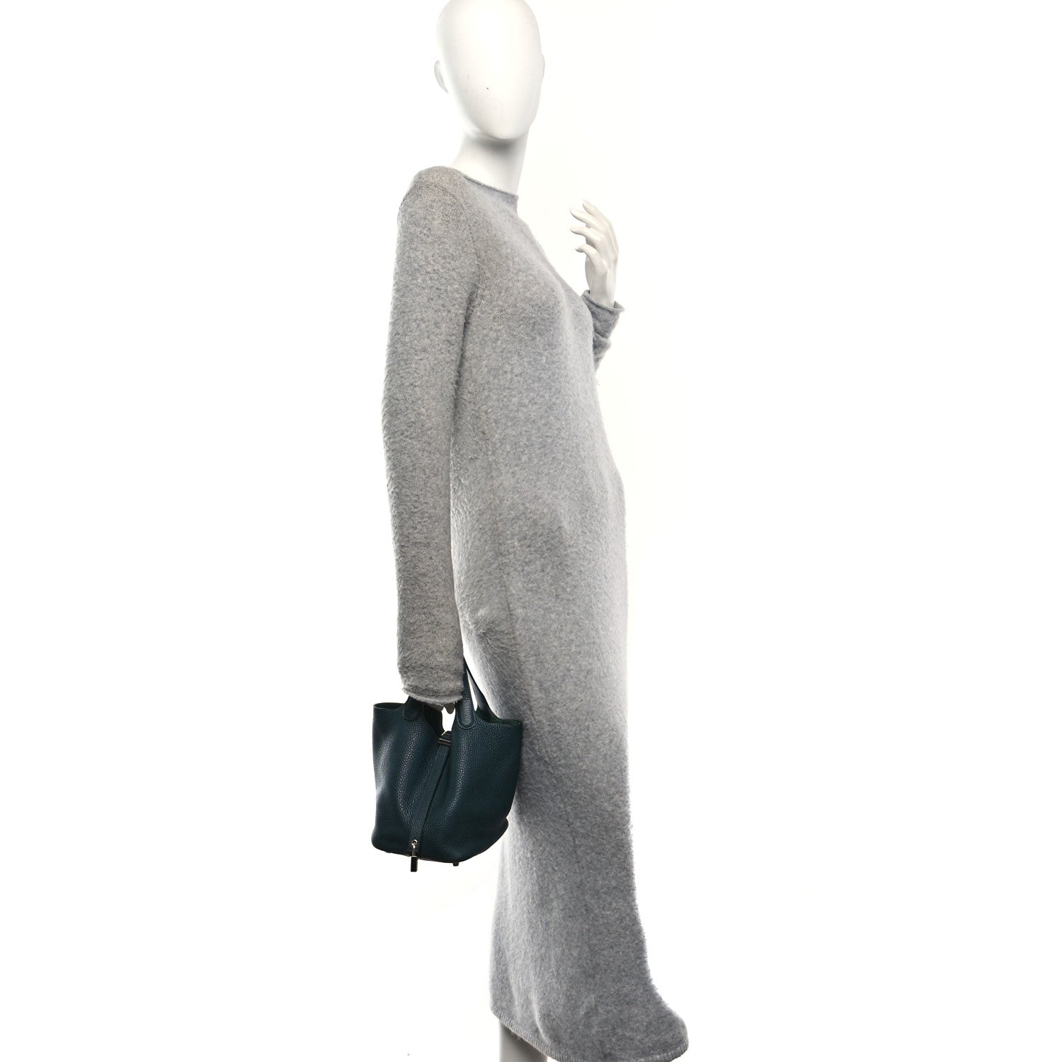 Taurillon Clemence Picotin Lock 18 PM Vert Cypress £¨ Direct shipment via from wholesalehk.shop